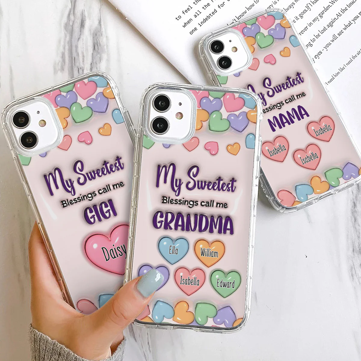 My Sweet Blessings - Personalized Custom Phone Case - Image 5