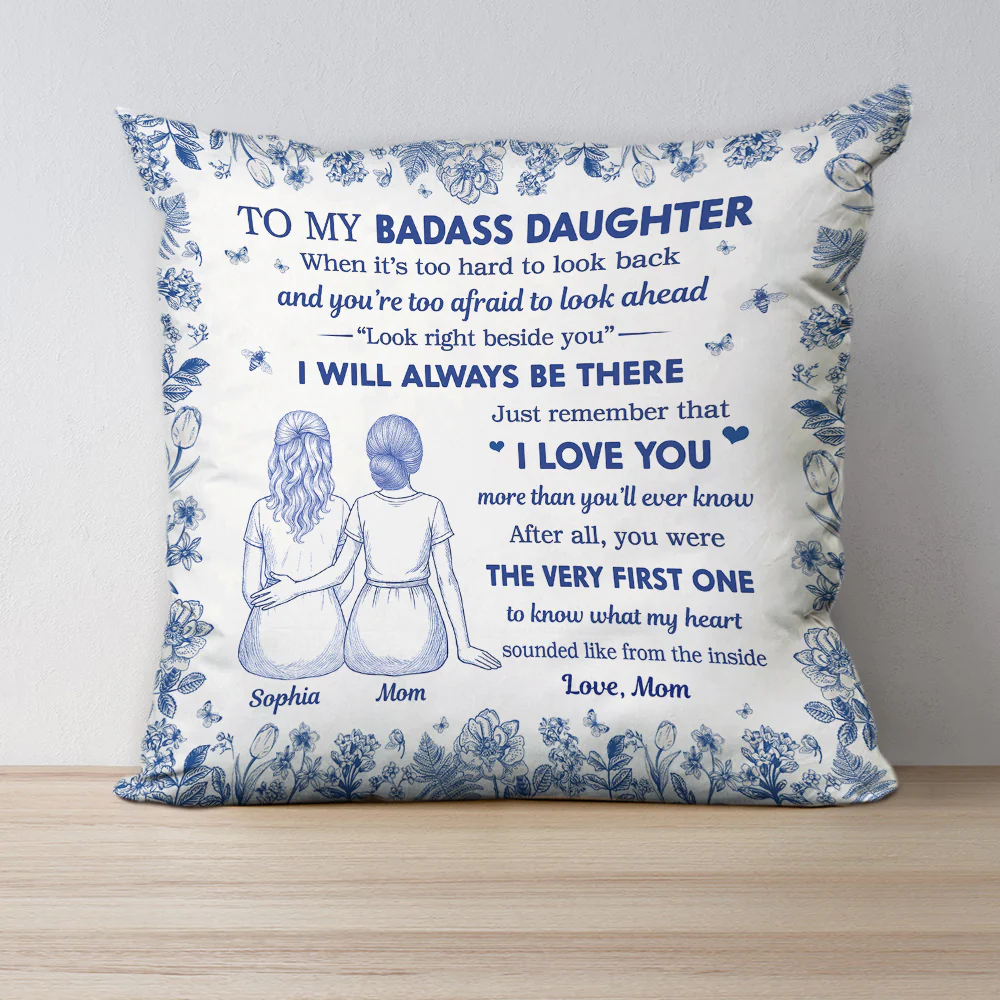 My Sweetest Blessing - Personalized Custom Pillow - Image 3