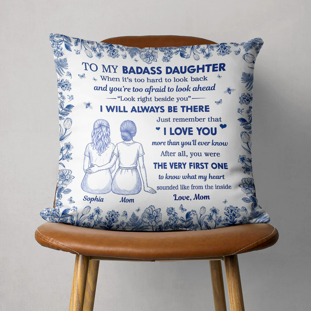 My Sweetest Blessing - Personalized Custom Pillow - Image 5