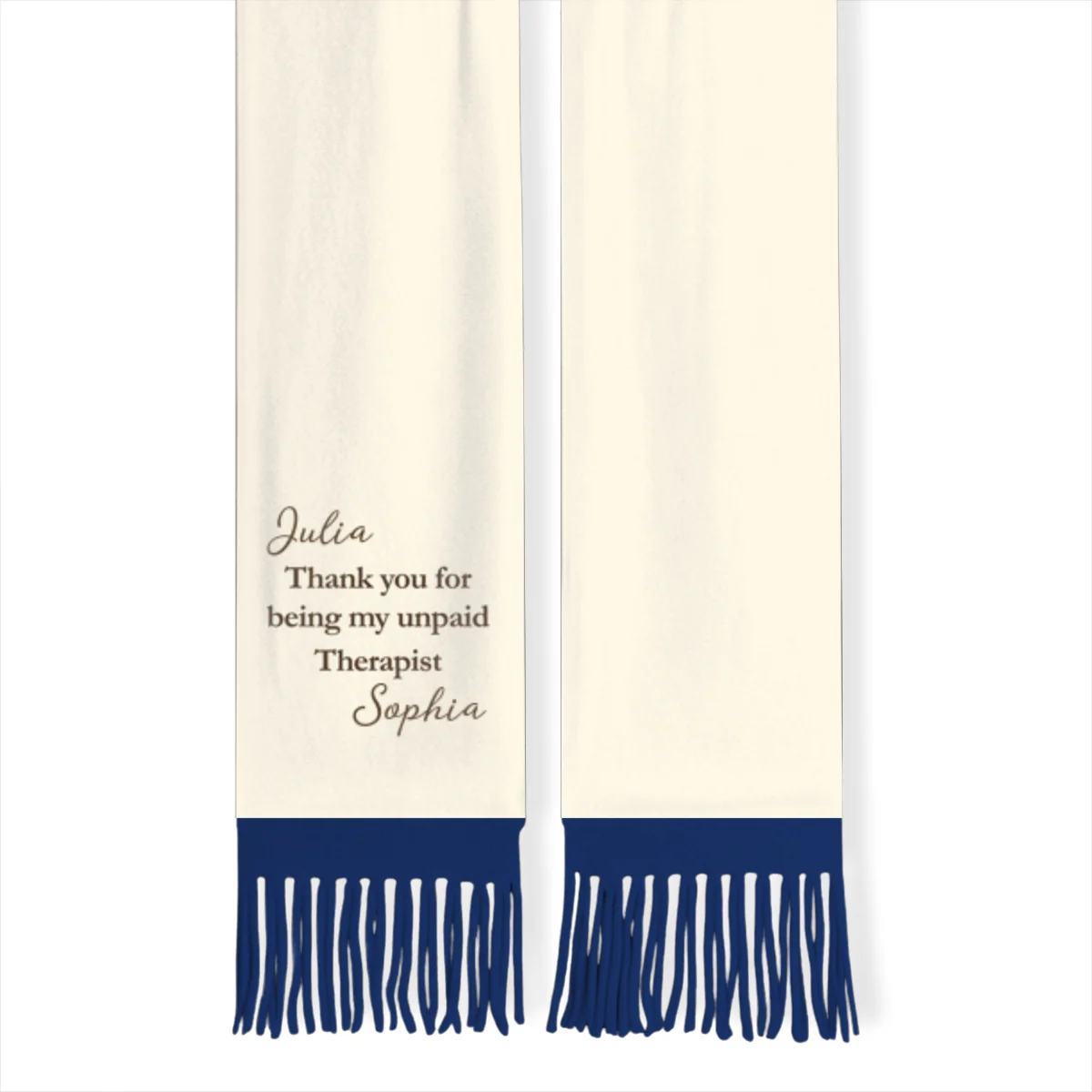 My Unpaid Therapist - Personalized Custom Scarf - Image 10