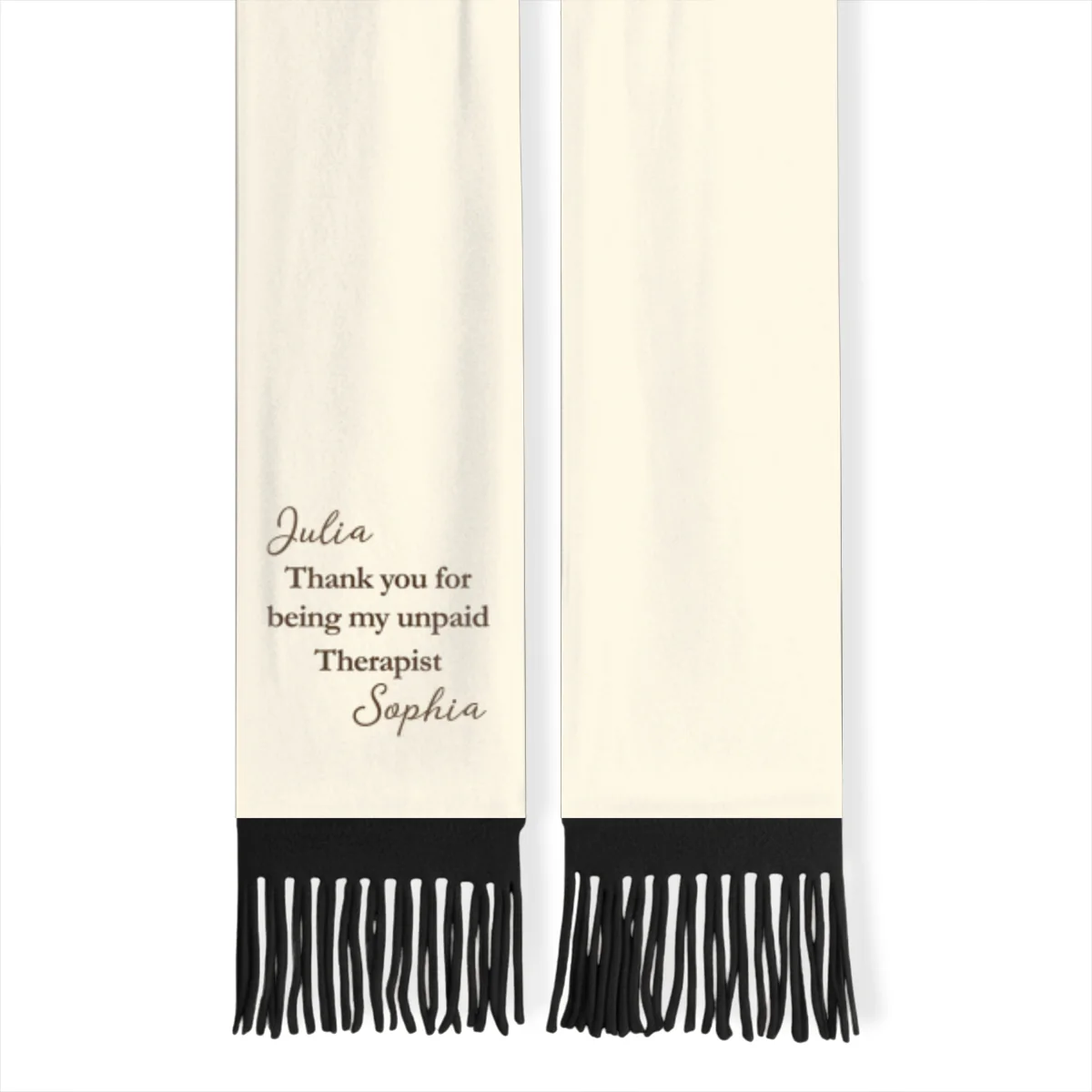 My Unpaid Therapist - Personalized Custom Scarf - Image 11