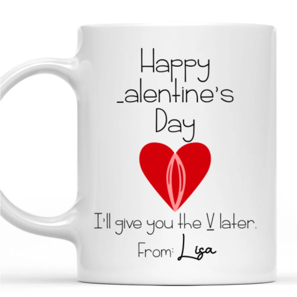 My V - Personalized Custom Coffee Mug - Image 6