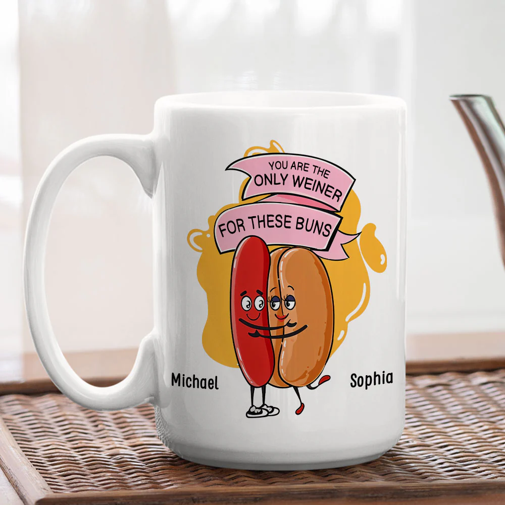 My Weiner - Personalized Custom Coffee Mug - Image 5
