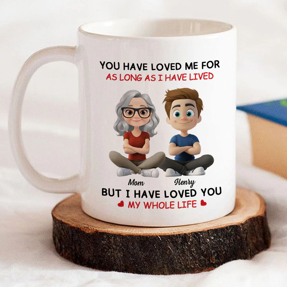 My Whole Life - Personalized Custom Coffee Mug - Image 3
