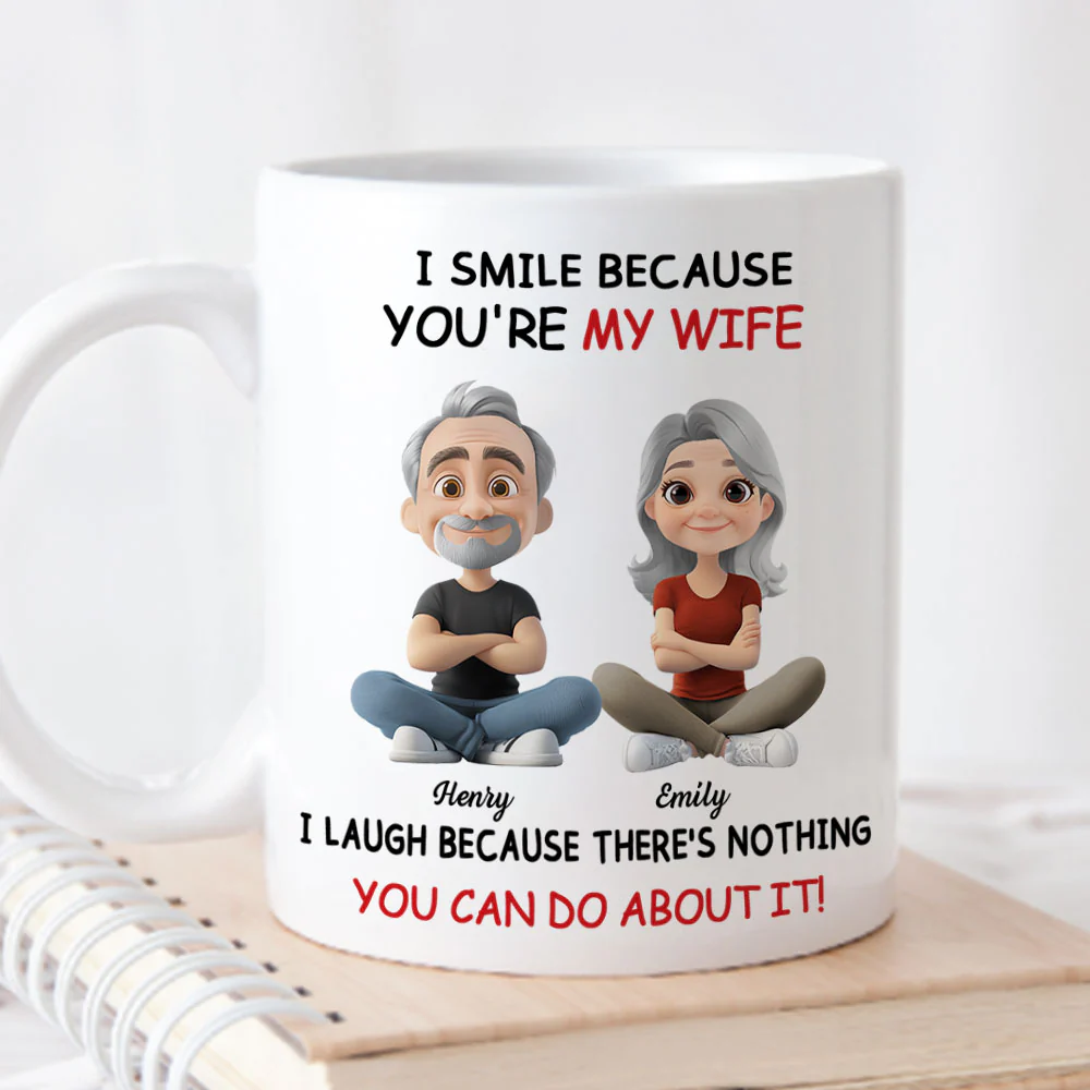 My Wife - Personalized Custom Coffee Mug - Image 4