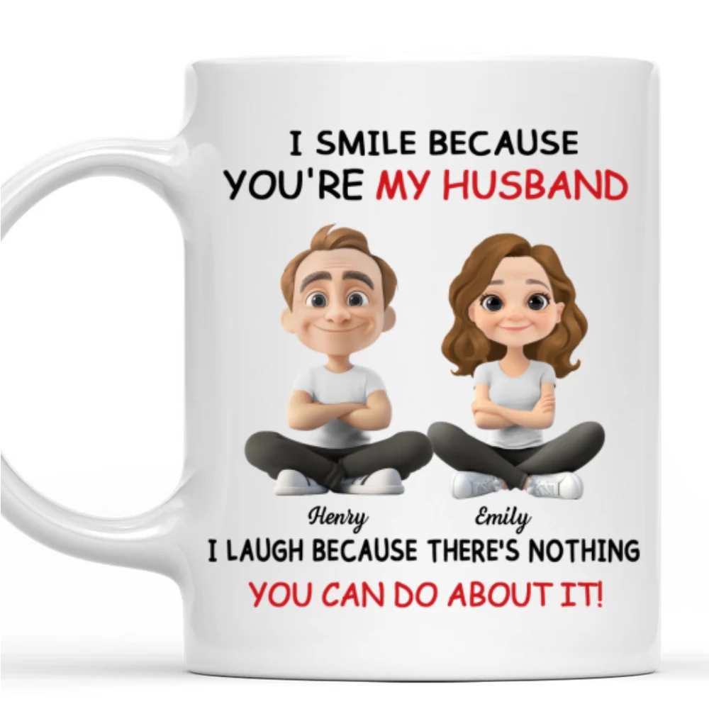 My Wife - Personalized Custom Coffee Mug - Image 8
