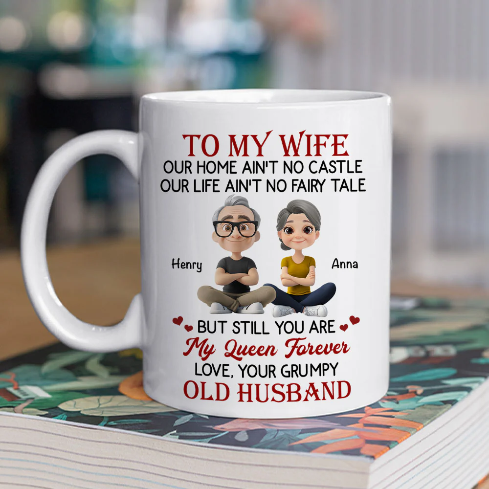 My Wife - Personalized Custom Coffee Mug - Image 2