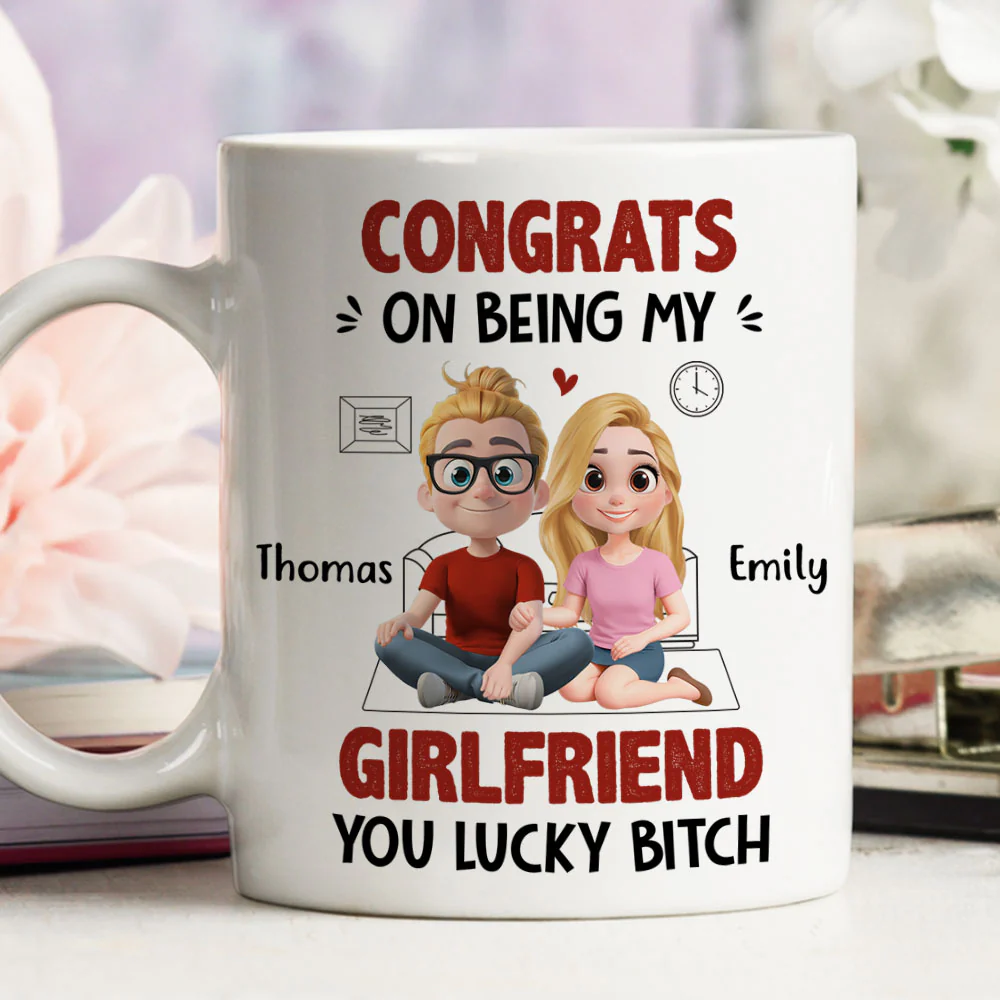 My Wife Won The Jackpot - Personalized Custom Coffee Mug - Image 3