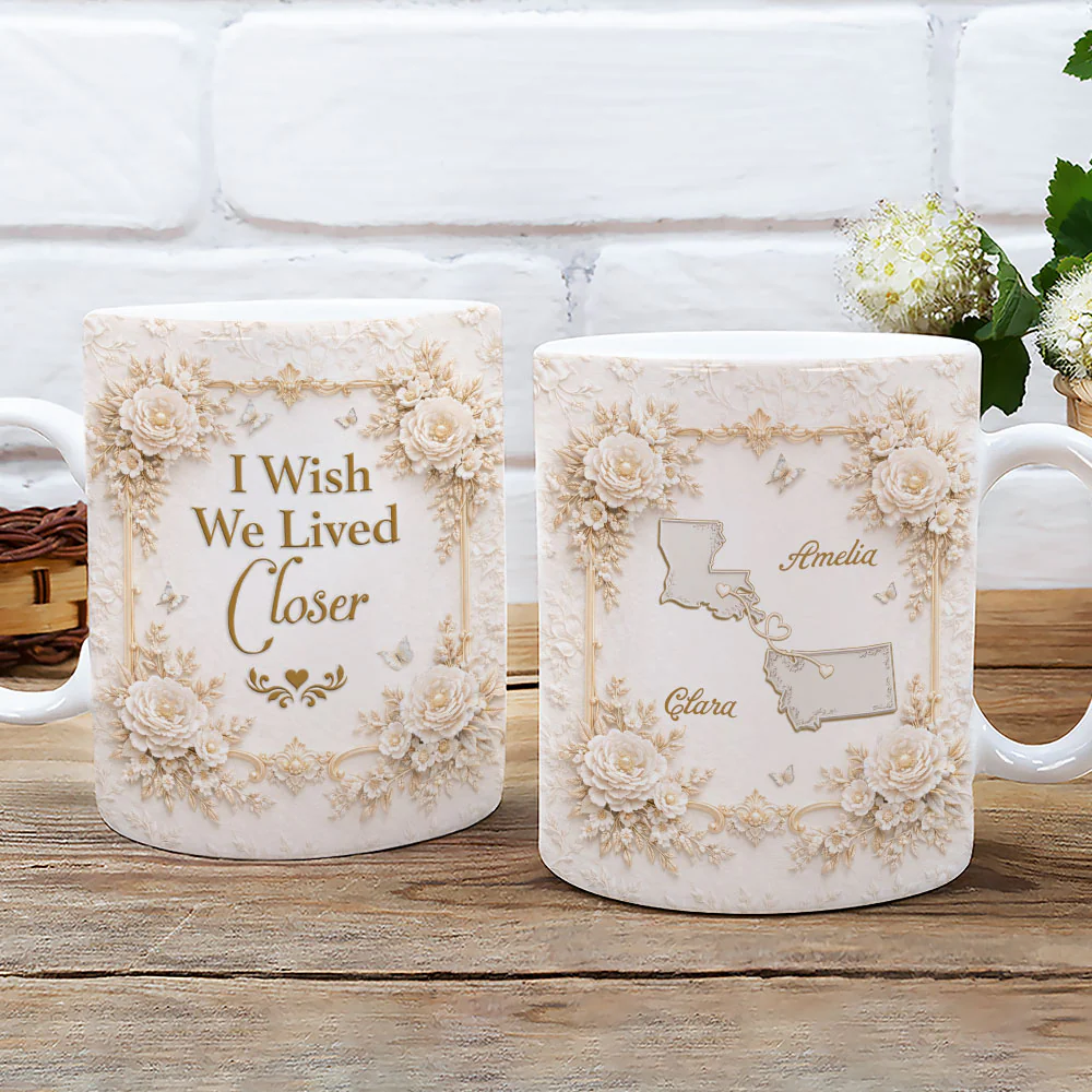 My Wishes - Personalized Custom 3D Effect Mug - Image 3