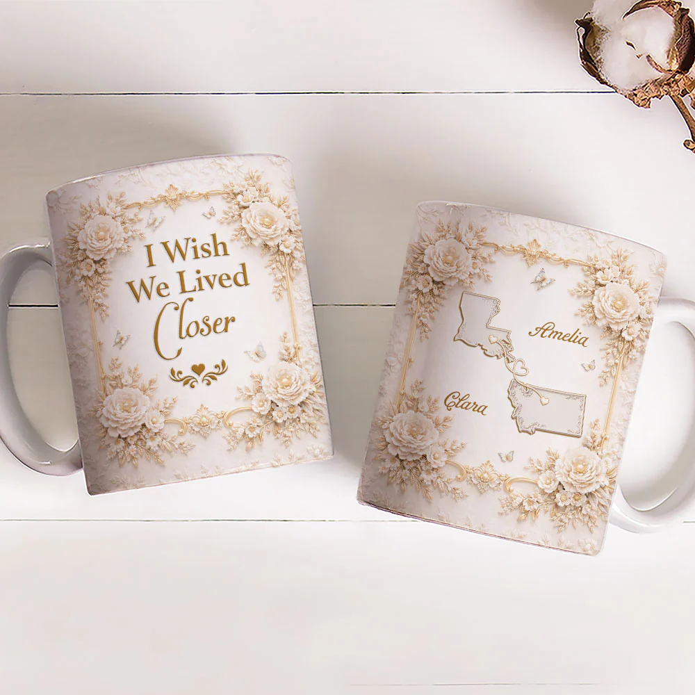 My Wishes - Personalized Custom 3D Effect Mug - Image 4