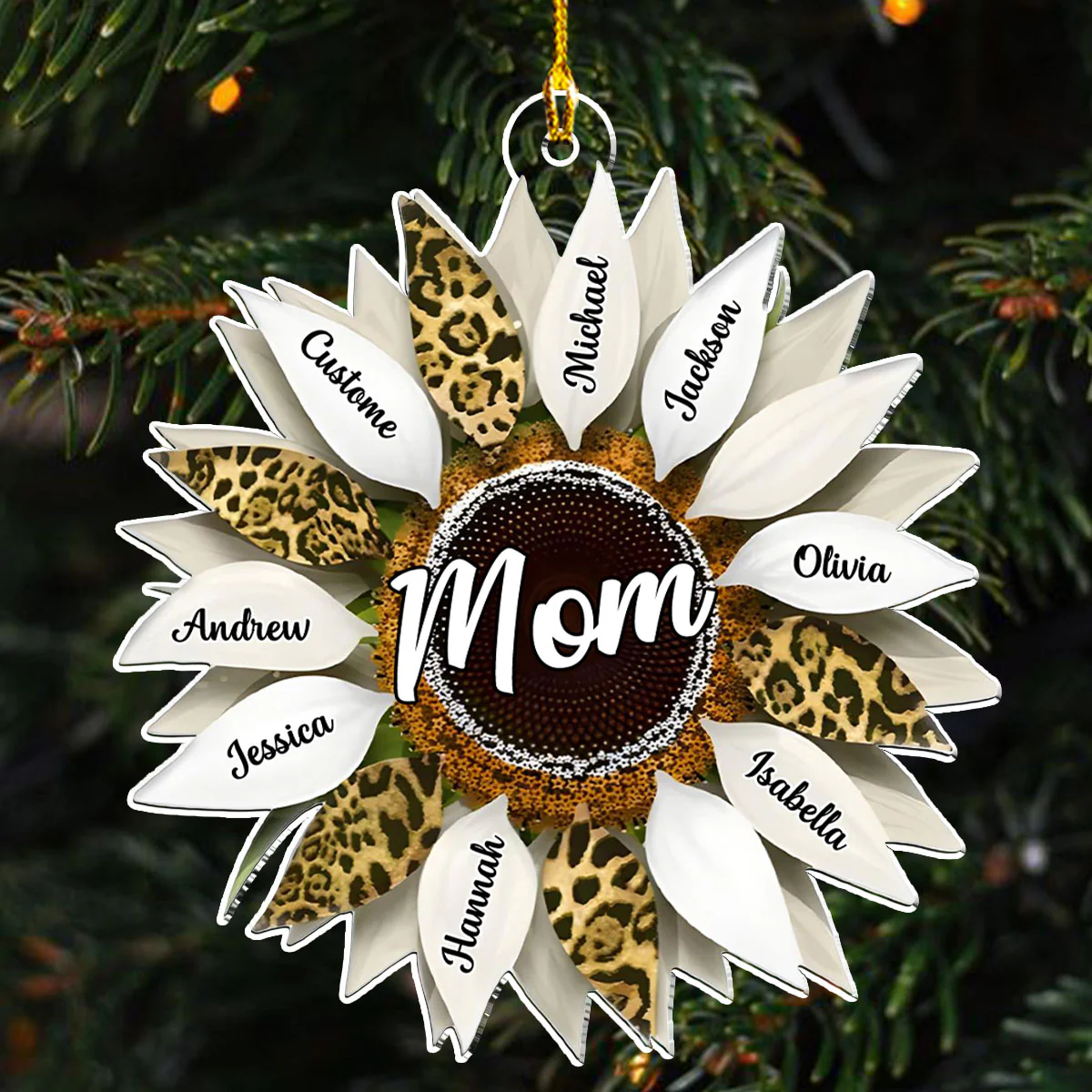 Nana Christmas - Personalized Custom Acrylic Ornament - Image 4