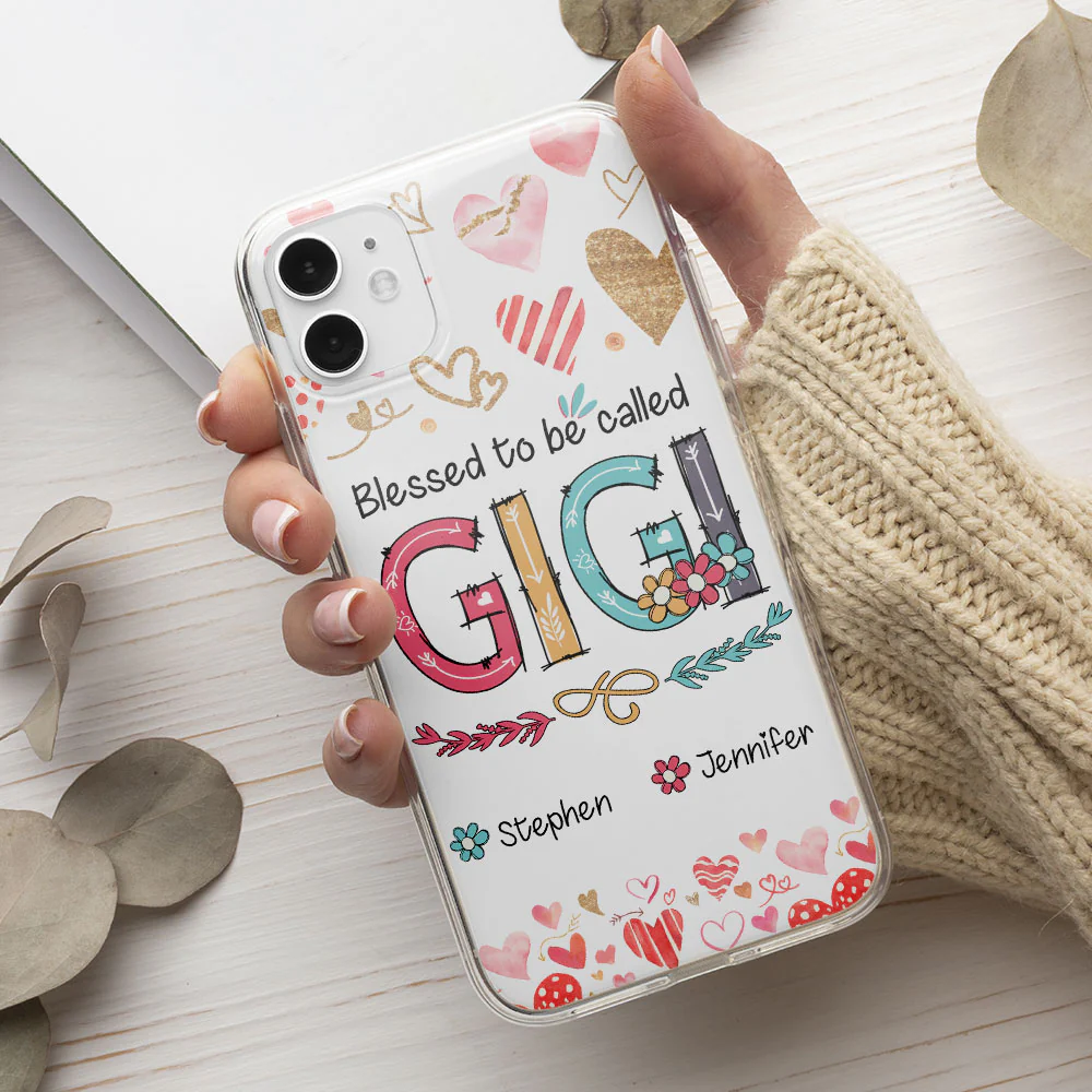 Nana Is The Best - Personalized Custom Phone Case - Image 2