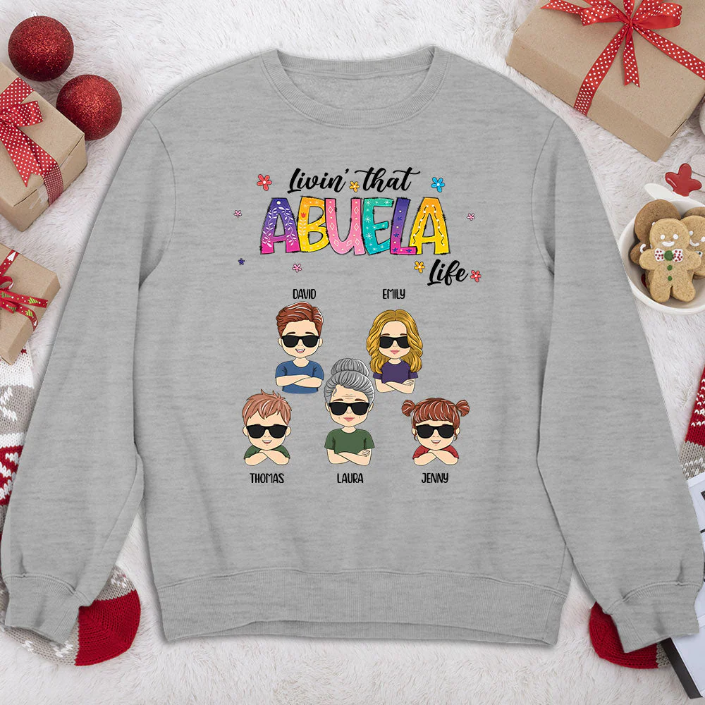 Nana Life - Personalized Custom Sweatshirt - Image 3