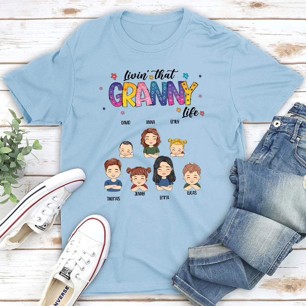 Nana Life - Personalized Custom Unisex T-shirt - Image 3