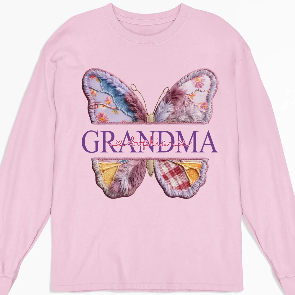 Nana Loves Grandkids - Personalized Custom Shirt - Image 10