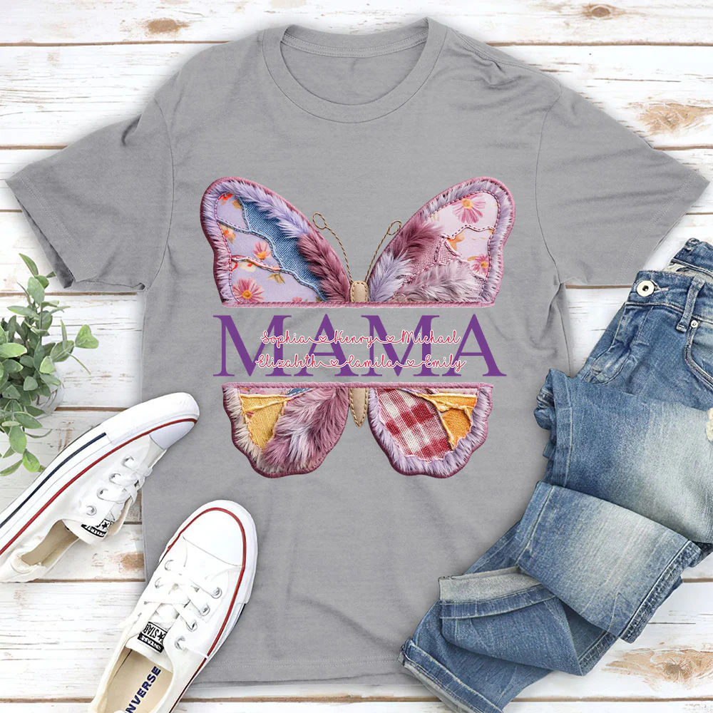 Nana Loves Grandkids - Personalized Custom Shirt - Image 15