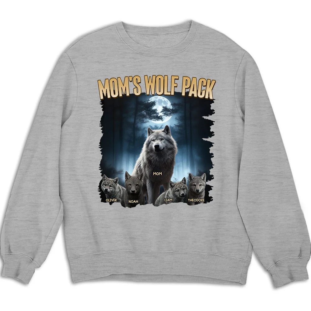 Nana Wolf Pack Ver 1 - Personalized Custom Shirt - Image 5