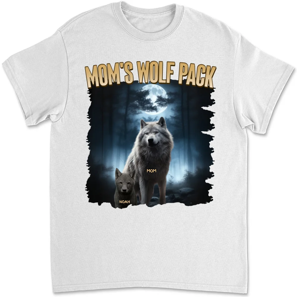 Nana Wolf Pack Ver 1 - Personalized Custom Shirt - Image 6