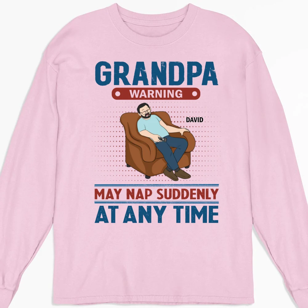 Nap At Anytime - Personalized Custom Shirt - Image 12