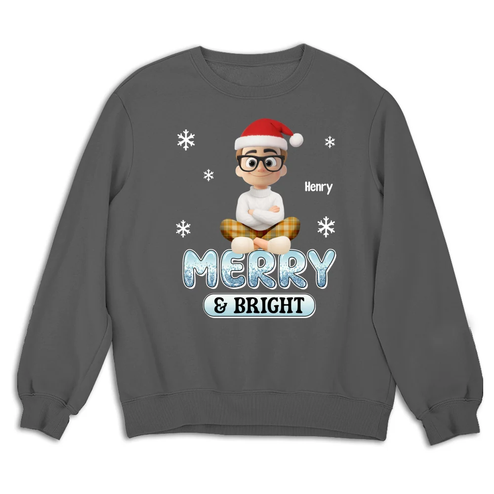 Naughty And Nice Christmas - Personalized Custom Shirt - Image 15