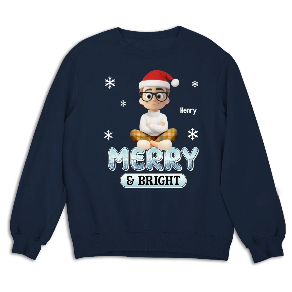 Naughty And Nice Christmas - Personalized Custom Shirt - Image 16
