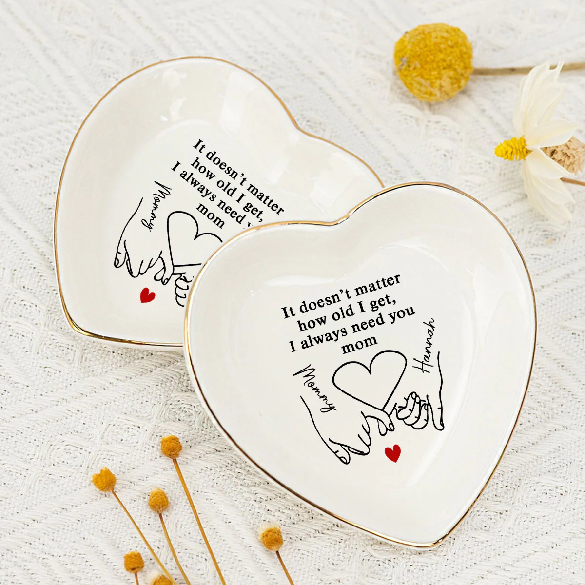 Need You Forever - Personalized Custom Jewelry Dish - Image 3