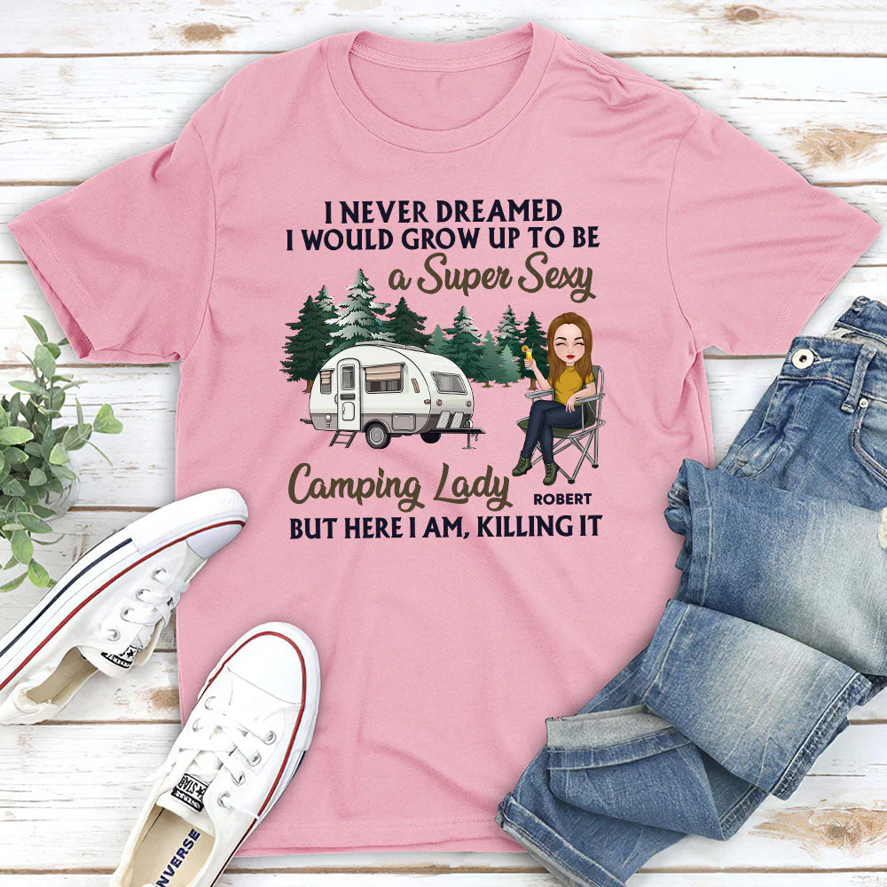 Never Dreamed 2 - Personalized Custom Unisex T-shirt - Image 3