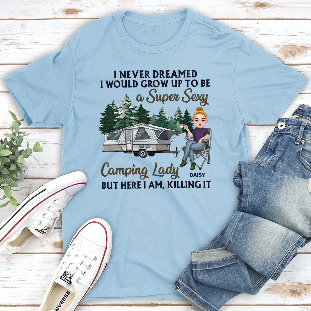 Never Dreamed 2 - Personalized Custom Unisex T-shirt - Image 4