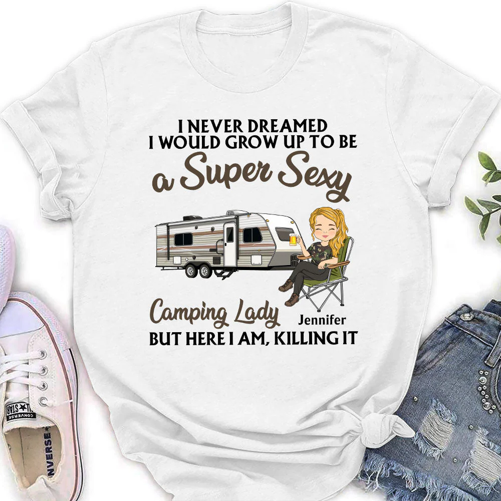 Never Dreamed - Personalized Custom Women's T-shirt - Image 2