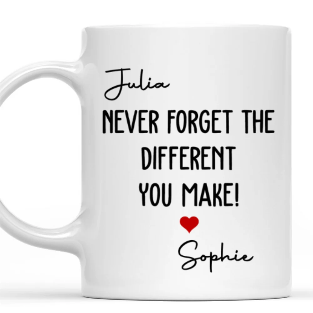 Never Forget - Personalized Custom Coffee Mug - Image 8