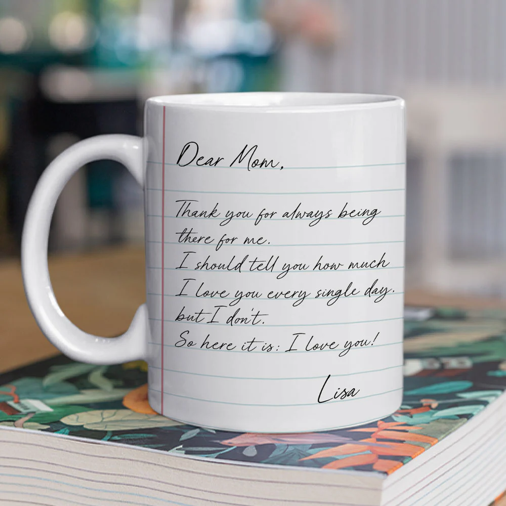 Never Forget That I Love You - Personalized Custom Mug - Image 2
