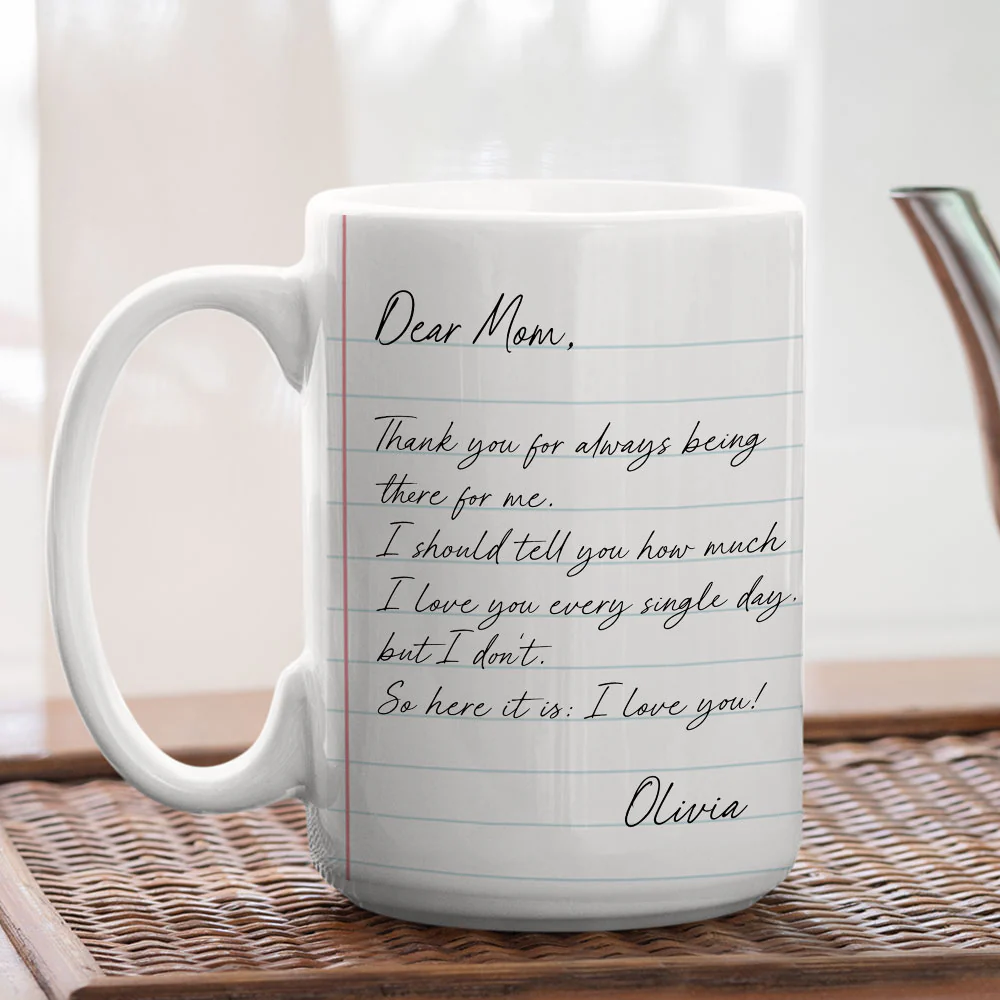Never Forget That I Love You - Personalized Custom Mug - Image 5