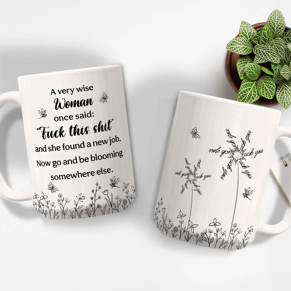 New Job But Same Hidden Sass - Personalized Custom Coffee Mug - Image 4