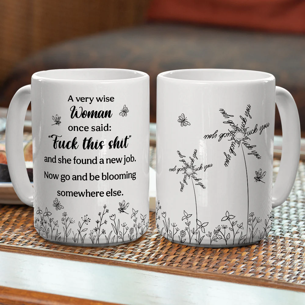 New Job But Same Hidden Sass - Personalized Custom Coffee Mug - Image 5