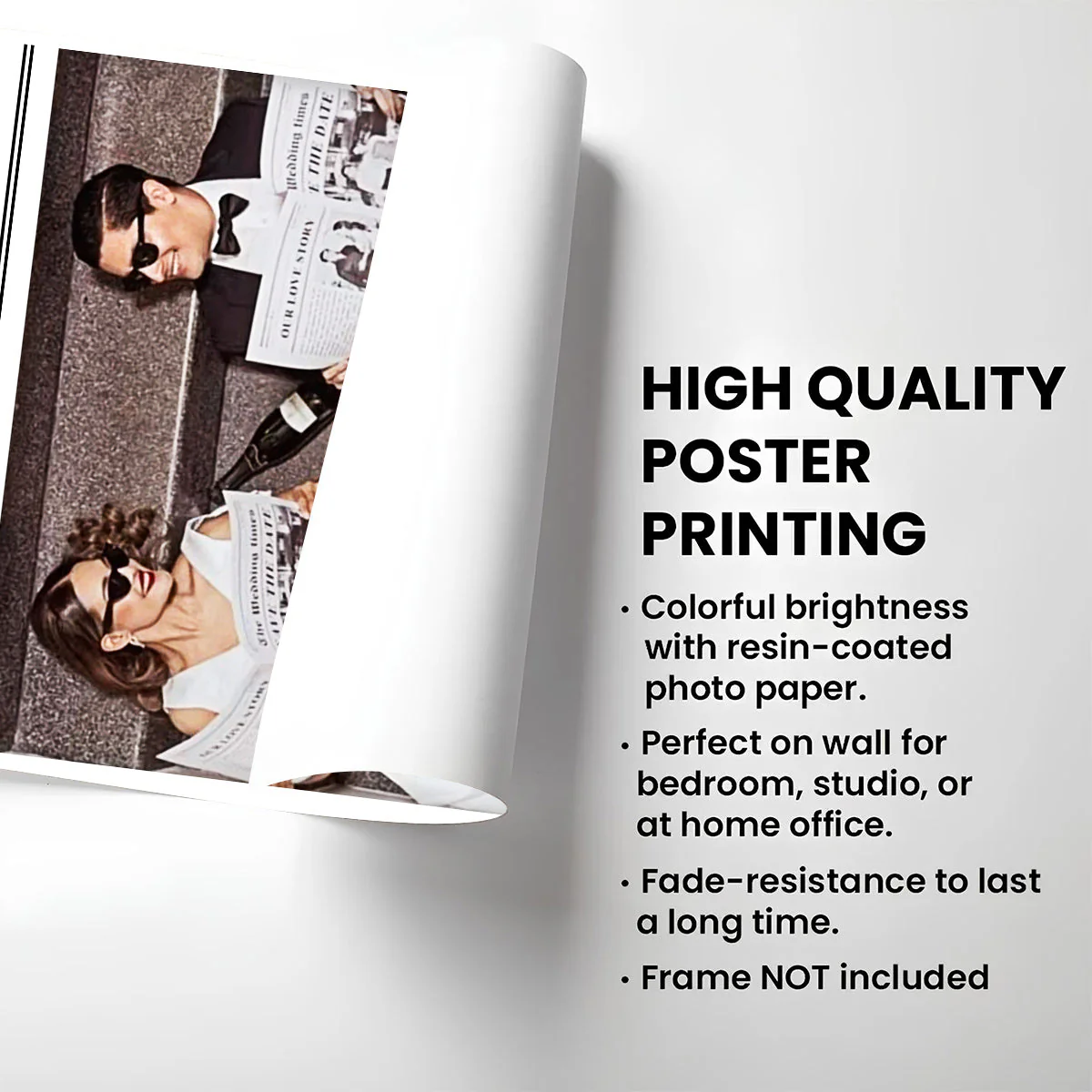 Newlywed Couples - Personalized Custom Poster - Image 4