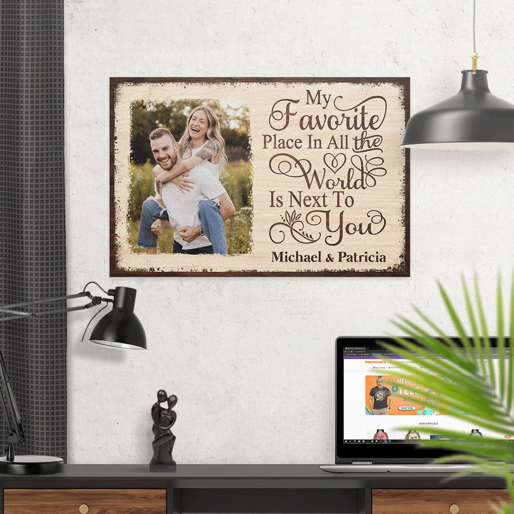 Next To You - Personalized Custom Poster - Image 2
