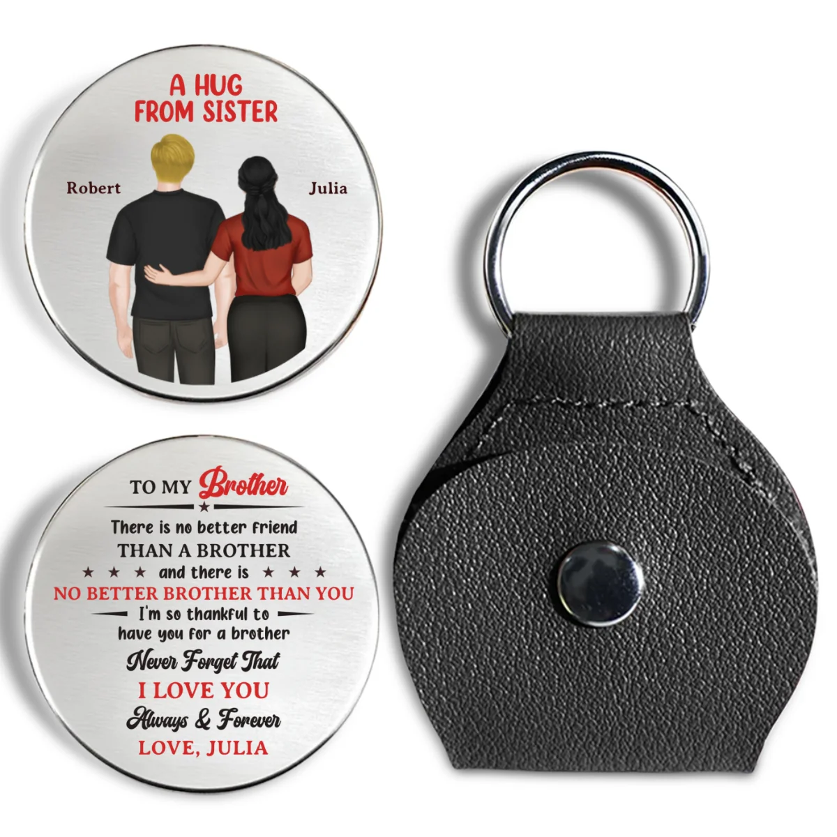 Better Brother - Personalized Custom Pocket Hug - Image 7