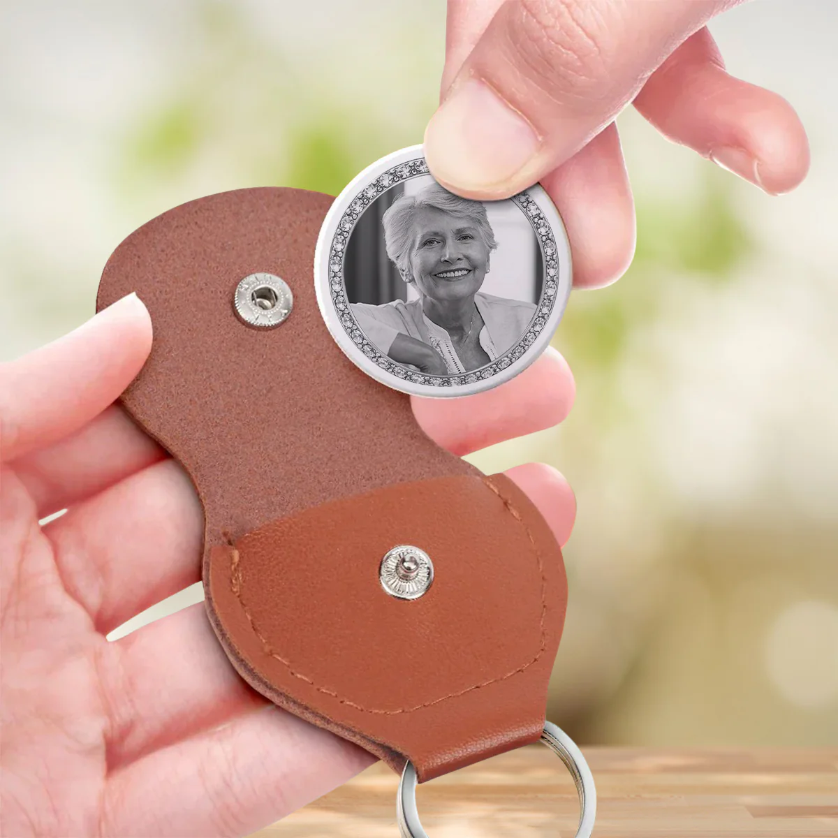 No Goodbyes - Personalized Custom Pocket Hug - Image 3