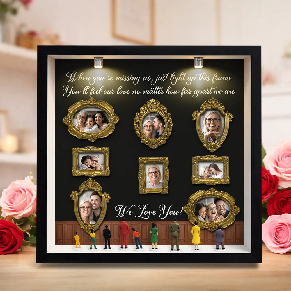 No Matter How Far - Personalized Custom Museum Frame - Image 3