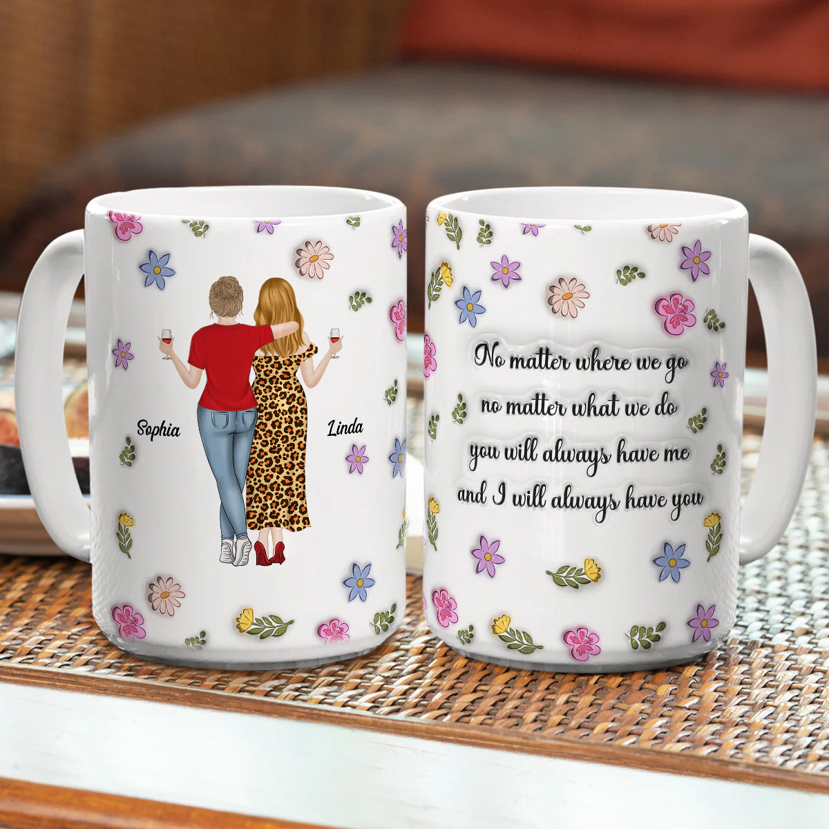 No Matter - Personalized Custom 3D Inflated Effect Mug - Image 6