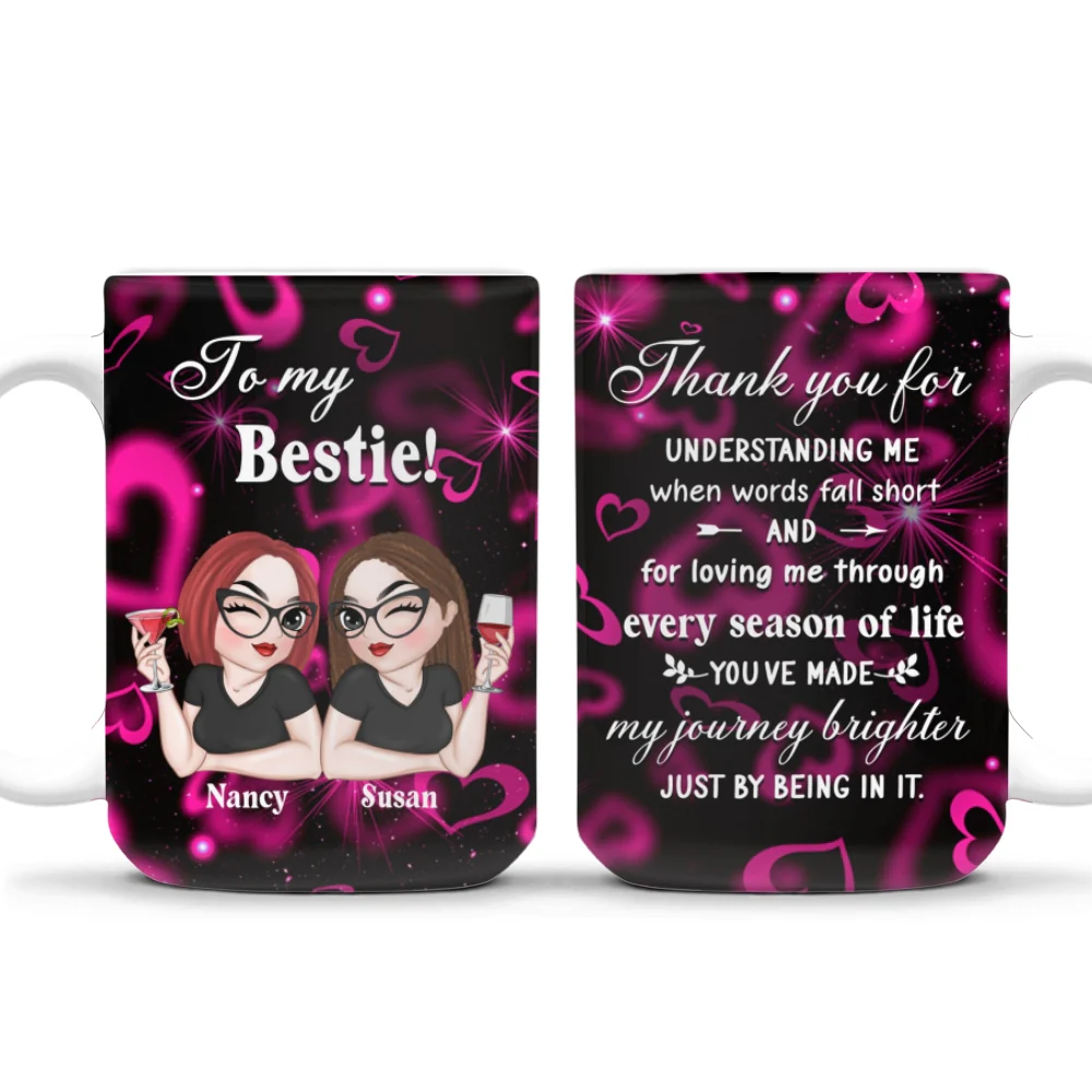 No Matter What Happens - Personalized Custom Coffee Mug - Image 8