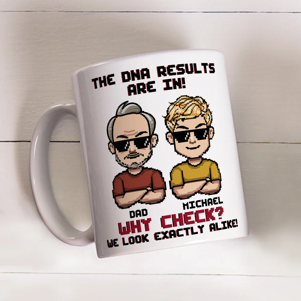 No Need To Check - Personalized Custom Coffee Mug - Image 2