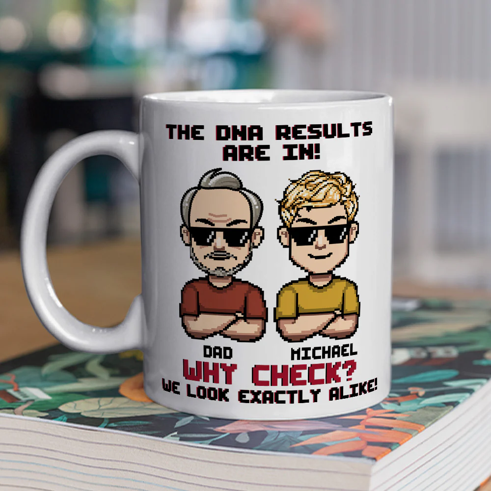 No Need To Check - Personalized Custom Coffee Mug - Image 3