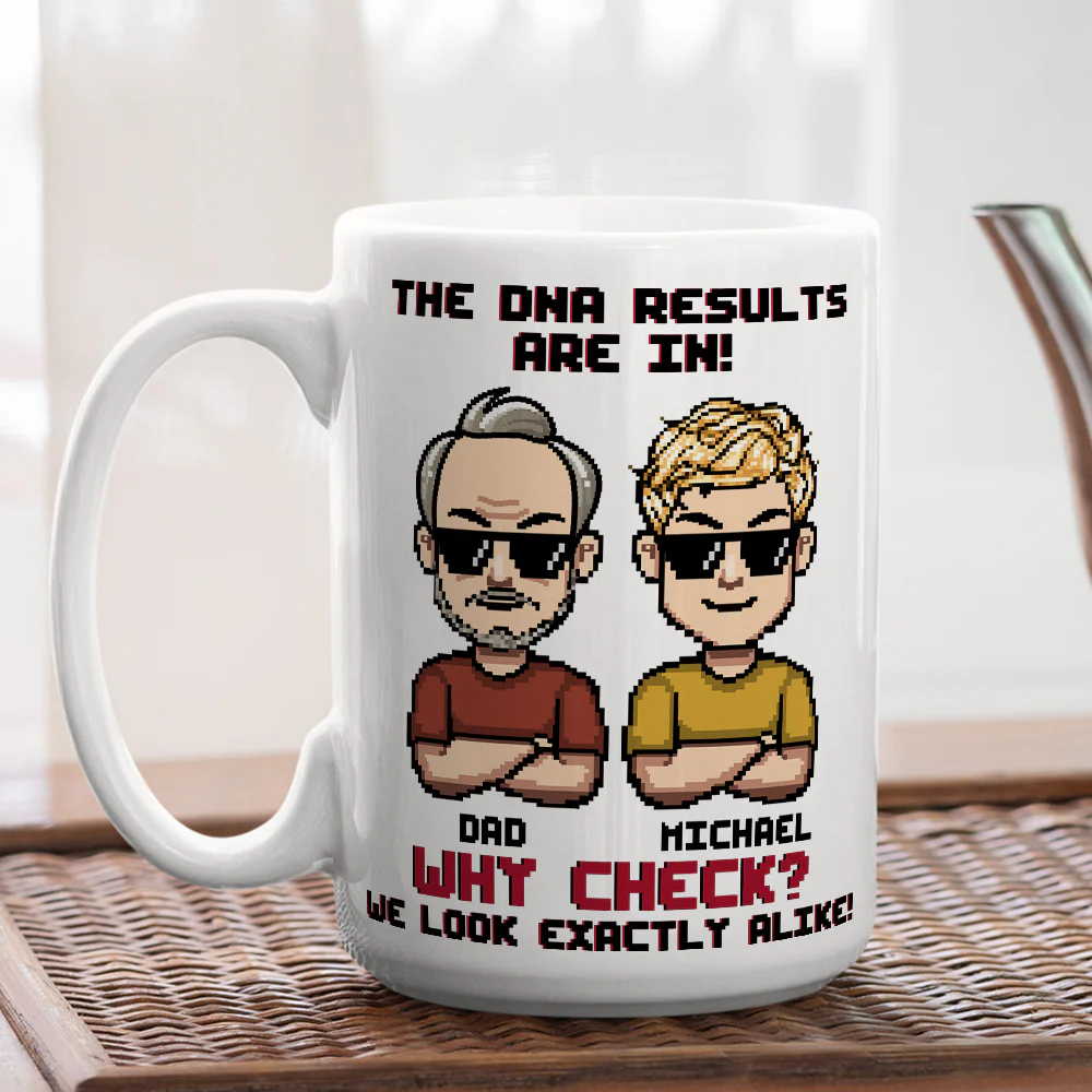 No Need To Check - Personalized Custom Coffee Mug - Image 4