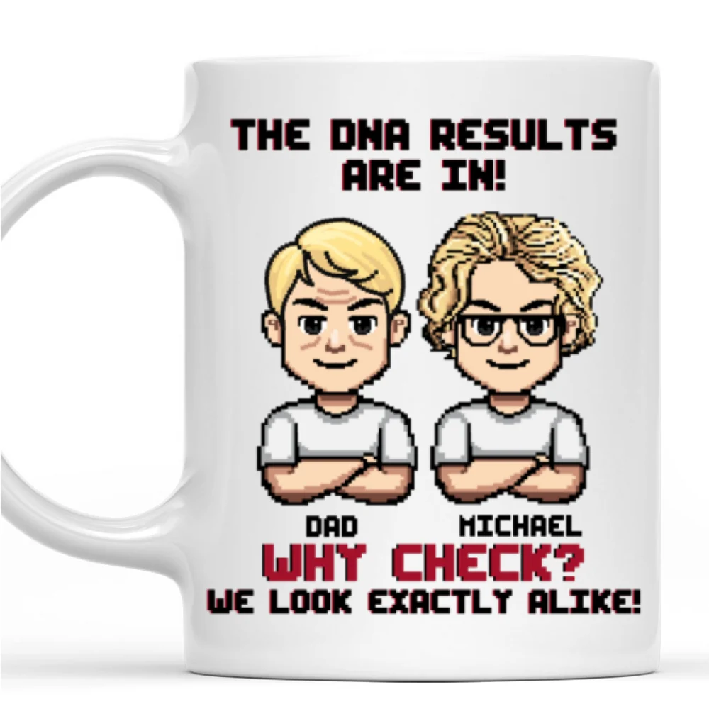 No Need To Check - Personalized Custom Coffee Mug - Image 6