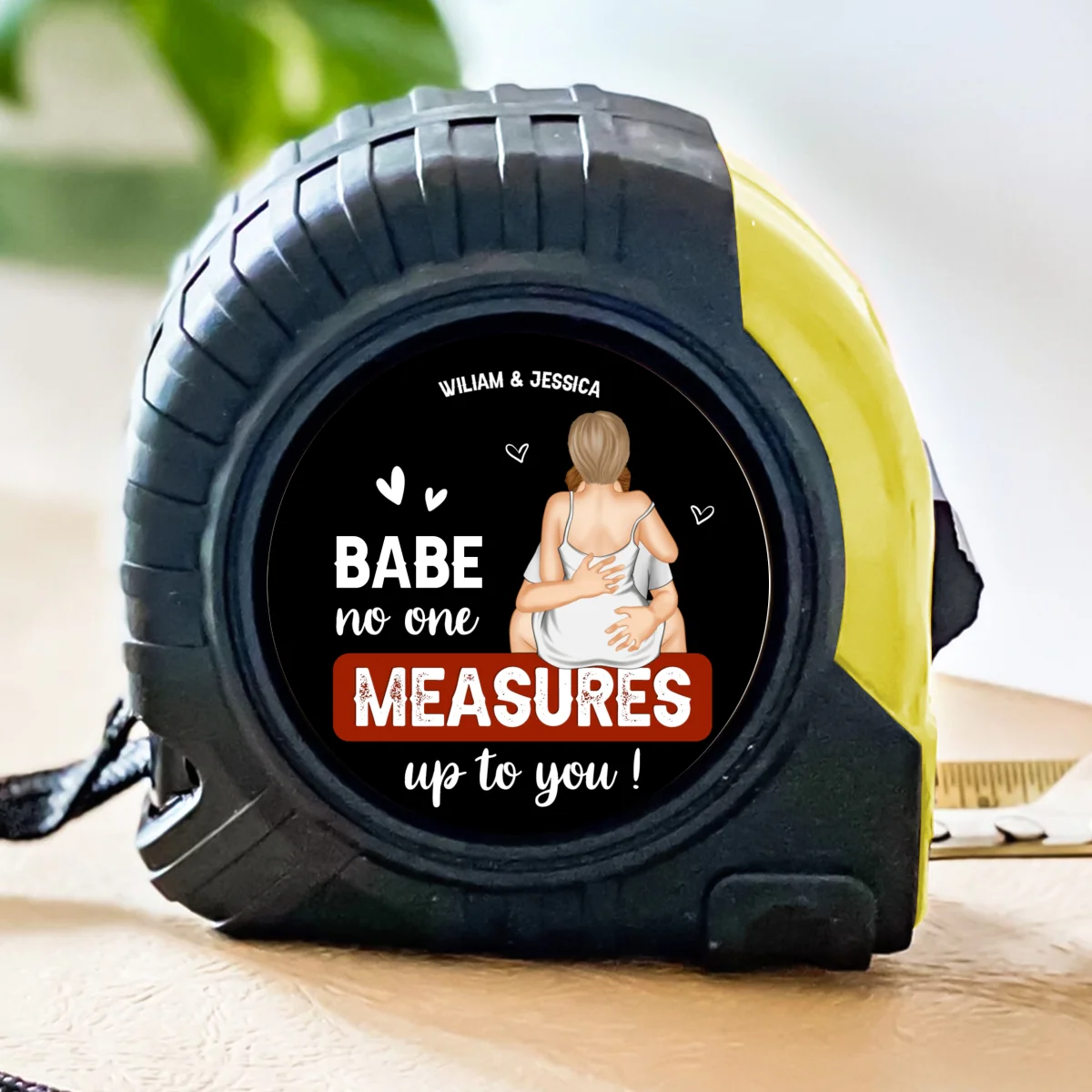 No One Measures - Personalized Custom Tape Measure - Image 5