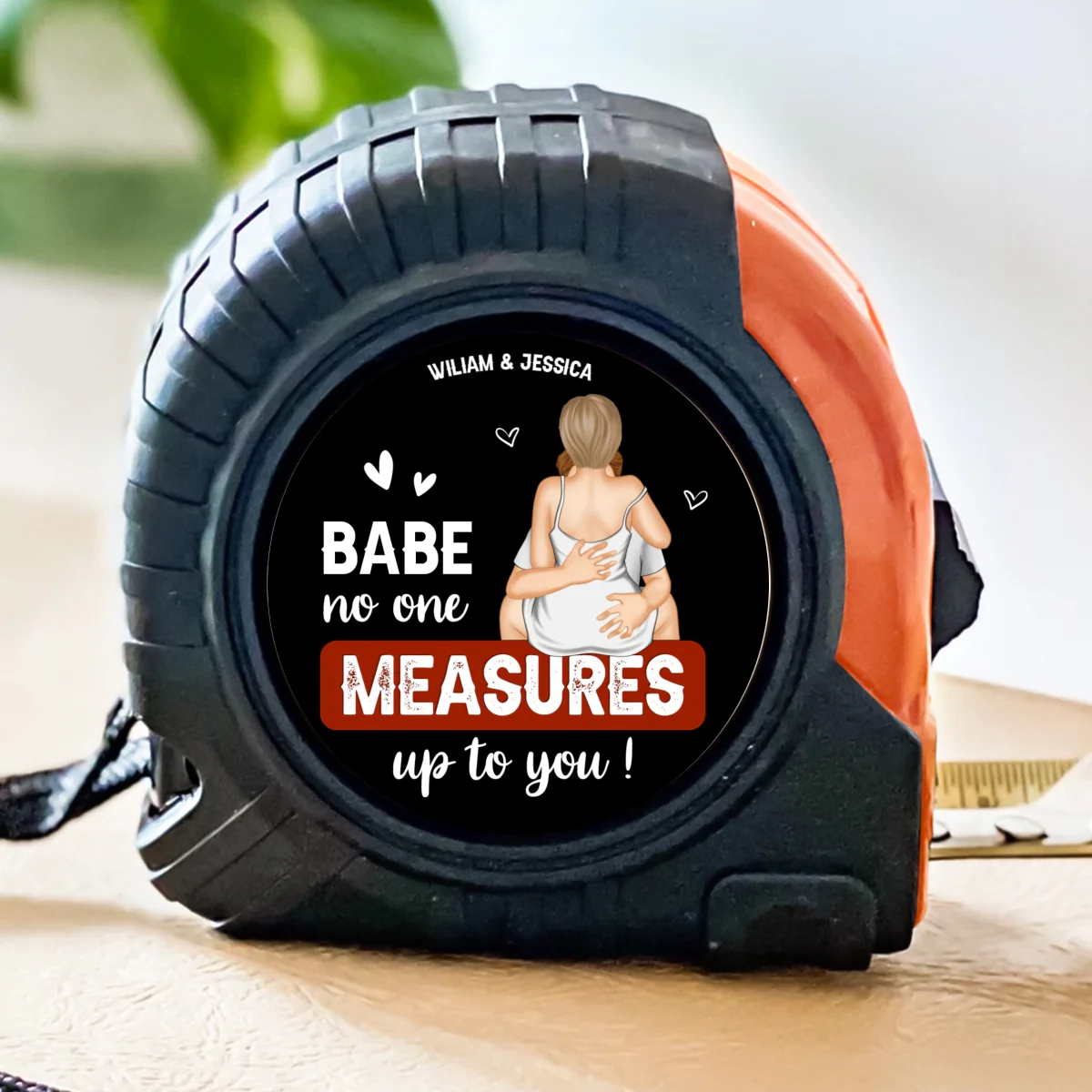 No One Measures - Personalized Custom Tape Measure - Image 6