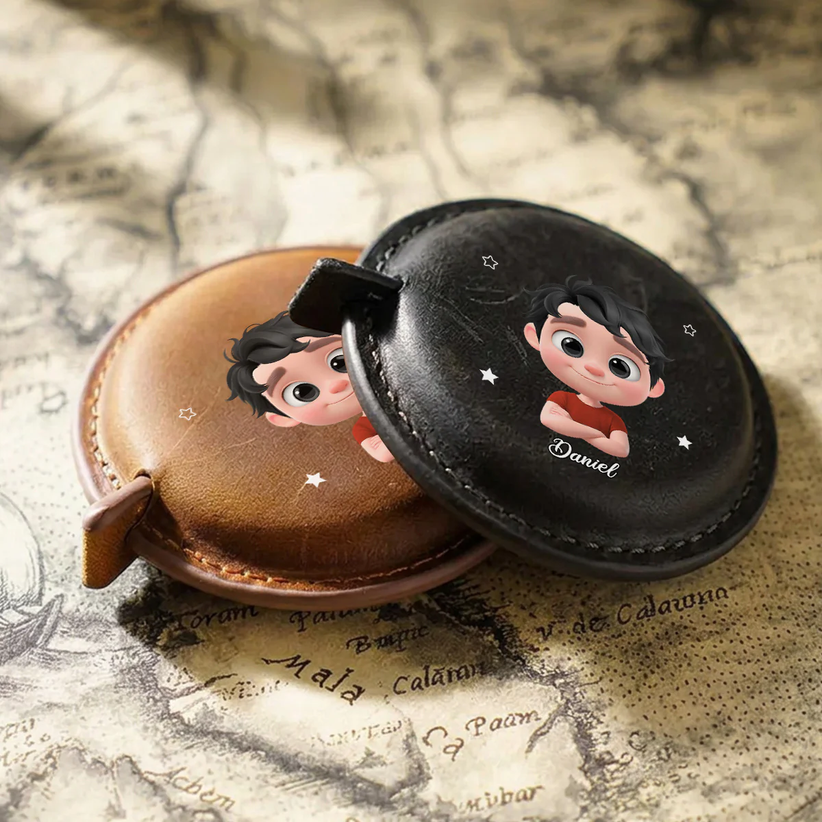 No One Measures Up To You - Personalized Custom Leather Tape Measure - Image 4