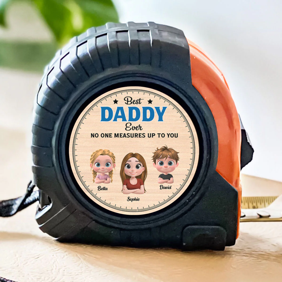 No One Measures Up To You - Personalized Custom Tape Measure