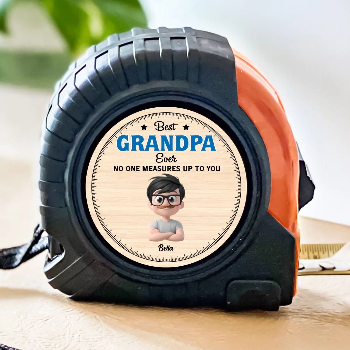 No One Measures Up To You - Personalized Custom Tape Measure - Image 5